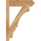 Ekena Millwork Balboa Rough Sawn Arts and Crafts Outlooker, Western Red Cedar, 6"W x 20"D x 28"H OUT06X20X28BOA03RWR - alternate 3